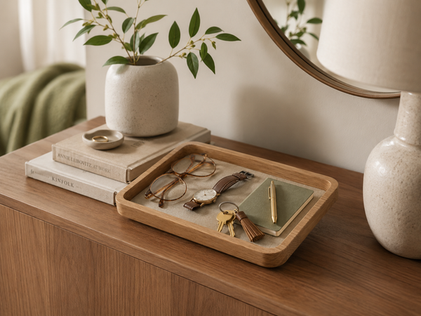 Beliqiro Quiet Desk Valet Tray