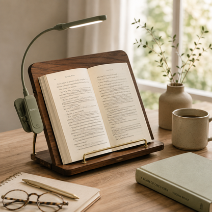 Beliqiro Walnut Reading Stand