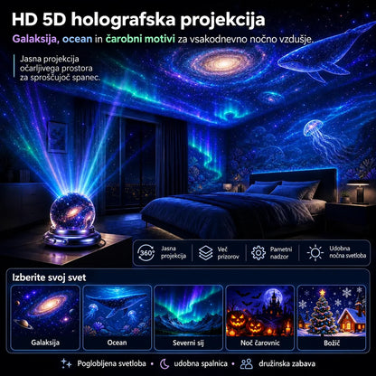 Topacme® pametni atmosferski 5D projektor