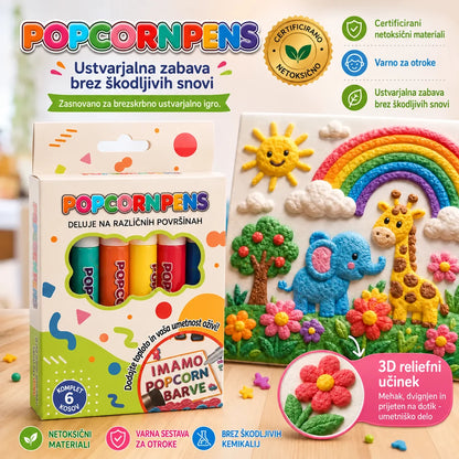 Topacme® 3D reliefno umetniško pisalo