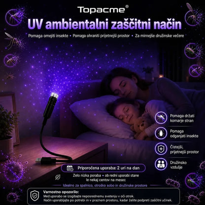 Topacme® HD pametni dinamični 5D holografski nočni projektor