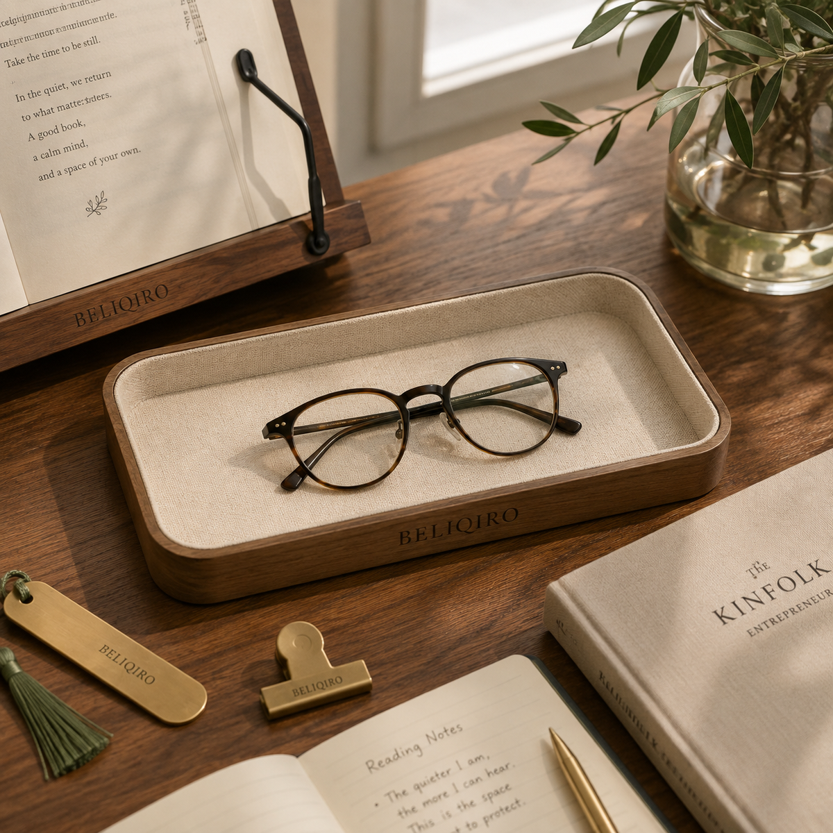 Beliqiro Reading Eyewear Tray