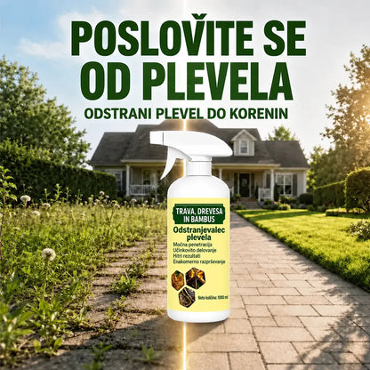 Hitro delujoče pršilo proti plevelu