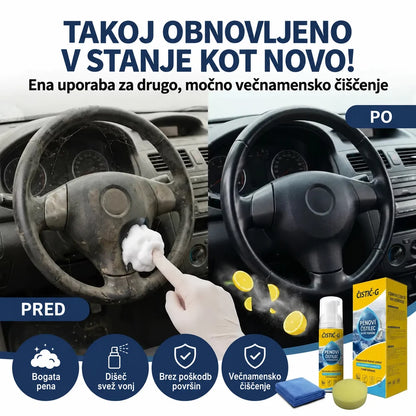 Večnamenski encimski penasti čistilec 4 v 1