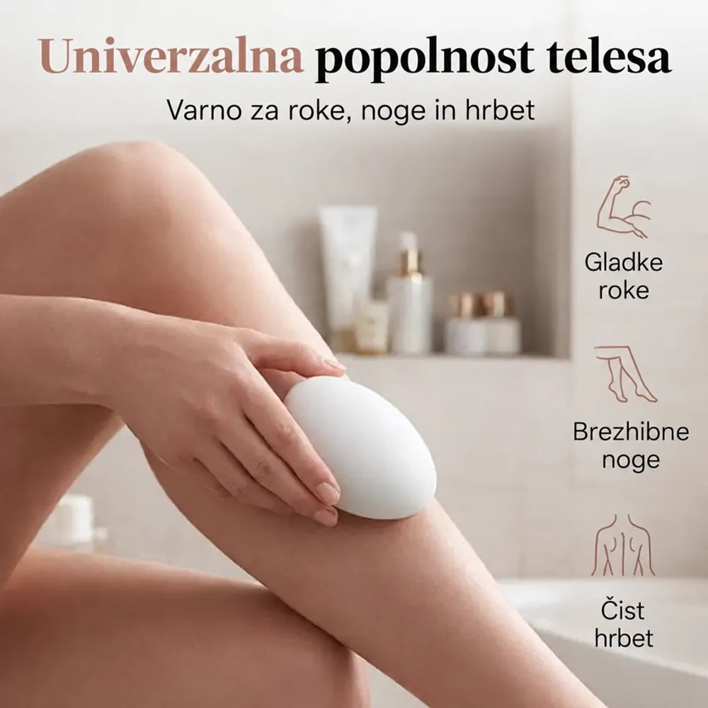 Neboleč kristalni odstranjevalec dlačic